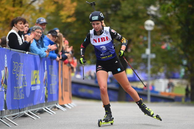 Johanna PUFF GER, Loop One Biathlon Opening Festival event at the Olympic Park in Munich on October 17, 2026