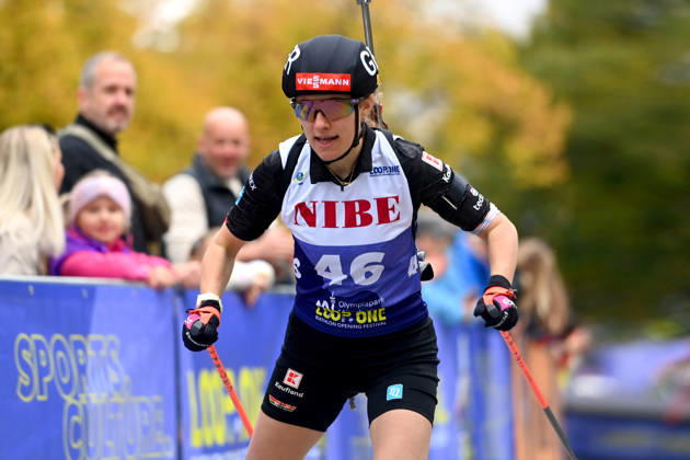 Janina HETTICH WALZ GER, Performance, Loop One Biathlon Opening Festival at the Olympic Park in Munich on October 17, 2026