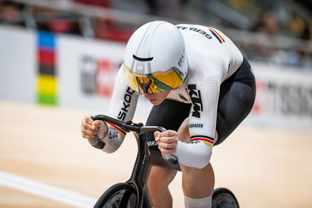 Radsport, Bahnrad-WM in Shanghai, 1000m Zeitfahren, Siegerin Pauline Grabosch