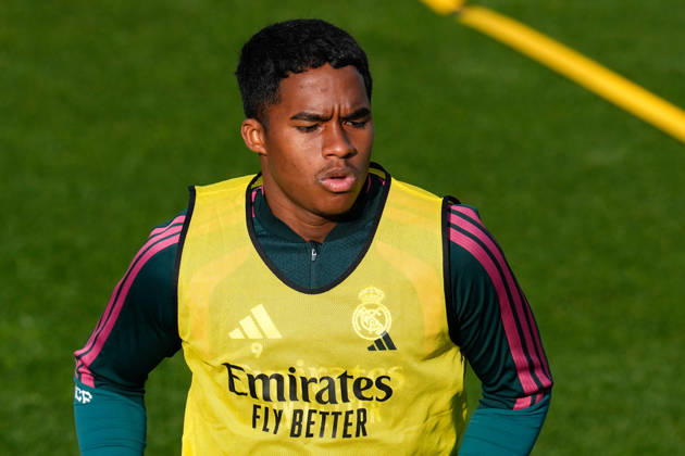 October 17, 2026, Valdebebas, Madrid, Spain: Endrick during the training day of Real Madrid ahead the Spanish League, LaLiga EA Sports, football match against Sevilla FC at Ciudad Deportiva Real Madrid on October 17, 2026, in Valdebebas, Madrid, Spain. Real Madrid Training And press conference, PK, Pressekonferenz - LaLiga Ea Sports - ZUMAa181 20261017_zaa_a181_034 Copyright: xDennisxAgyemanx