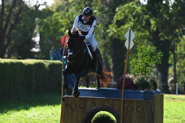 MONDIAL DU LION 2026 - CROSS COUNTRY LE LION-D ANGERS, FRANCE - OCTOBER 17, 2026 : Andreas Dibowski riding Codero during the cross-country competition at the Mondial du Lion 2026, FEI WBFSH Eventing World Breeding Championship for Young Horses. Le Lion-d AngersFrance  Copyright: xEmilienxJousselinx