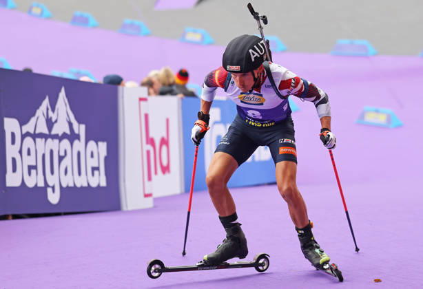 BIATHLON - Loop One Opening Festival MUNICH,GERMANY,17.OCT.26 - BIATHLON - Loop One Opening Festival. Image shows Fredrik Muehlbacher (AUT).  GEPAxpictures xThomasxBachun
