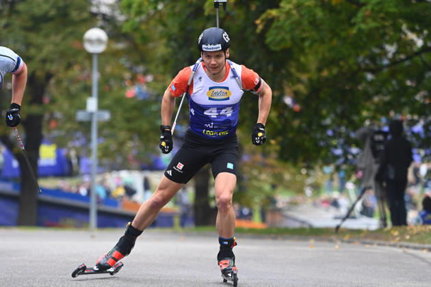 Justus STRELOW (GER), Loop One Biathlon Opening Festival event at the Olympic Park in Munich on October 17, 2026