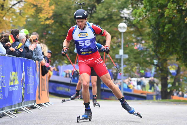 Vetle Sjaastad CHRISTIANSEN NOR, Loop One Biathlon Opening Festival at the Olympic Park in Munich on October 17, 2026