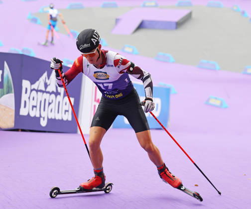 BIATHLON - Loop One Opening Festival MUNICH,GERMANY,17.OCT.26 - BIATHLON - Loop One Opening Festival. Image shows Dominic Unterweger (AUT).  GEPAxpictures xThomasxBachun