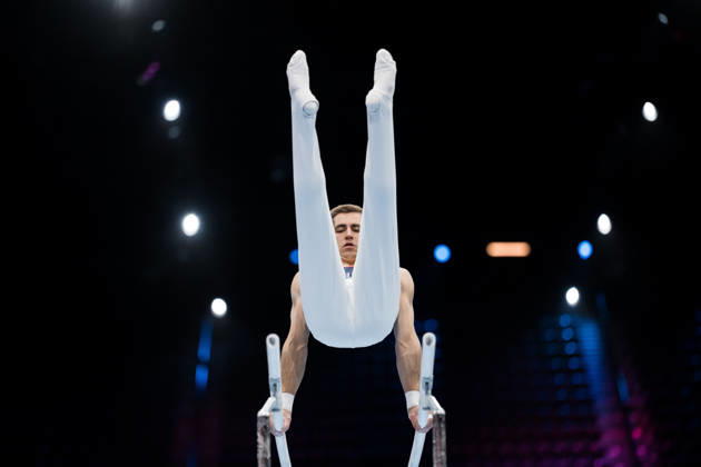 October 17, 2026: Harald Grimsrud Wibye of Norway competes in the men’s qualifying round on the first day of the 2026 Artistic Gymnastics World Championships on October 17, 2026 in Rotterdam. Photo by Joel Marklund, BILDBYRÅN, code JM JM0859. bbeng artistic gymnastics gymnastics world championships bbeng artistic gymnastics gymnastics world championships Norway  Copyright: JOELxMARKLUND BB261017JM033