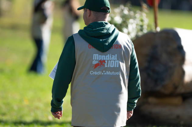 MONDIAL DU LION 2026 - CROSS COUNTRY LE LION-D ANGERS, FRANCE - OCTOBER 17, 2026 : Organisation’s Team during the cross-country competition at the Mondial du Lion 2026, FEI WBFSH Eventing World Breeding Championship for Young Horses. Le Lion-d AngersFrance  Copyright: xEmilienxJousselinx
