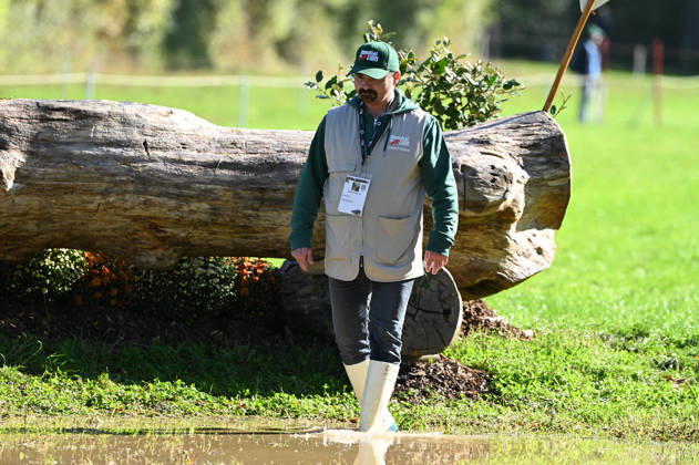 MONDIAL DU LION 2026 - CROSS COUNTRY LE LION-D ANGERS, FRANCE - OCTOBER 17, 2026 : Organisation’s Team during the cross-country competition at the Mondial du Lion 2026, FEI WBFSH Eventing World Breeding Championship for Young Horses. Le Lion-d AngersFrance  Copyright: xEmilienxJousselinx
