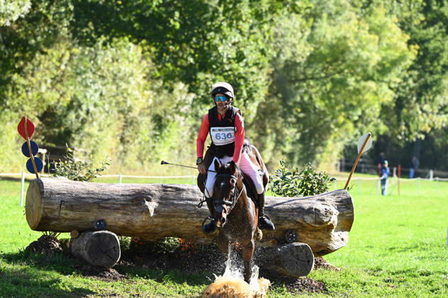 MONDIAL DU LION 2026 - CROSS COUNTRY LE LION-D ANGERS, FRANCE - OCTOBER 17, 2026 : Márton Czirok riding Jump for Joy during the cross-country competition at the Mondial du Lion 2026, FEI WBFSH Eventing World Breeding Championship for Young Horses. Le Lion-d AngersFrance  Copyright: xEmilienxJousselinx