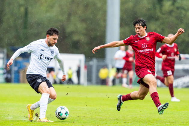Fußball, 3. Liga, SG Sonnenhof Großaspach - Preußen Münster