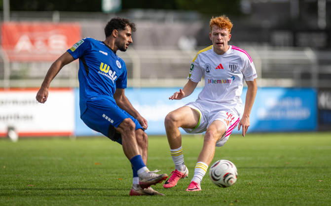 Fußball, RL West, 1. FC Bocholt - Sportfreunde Lotte