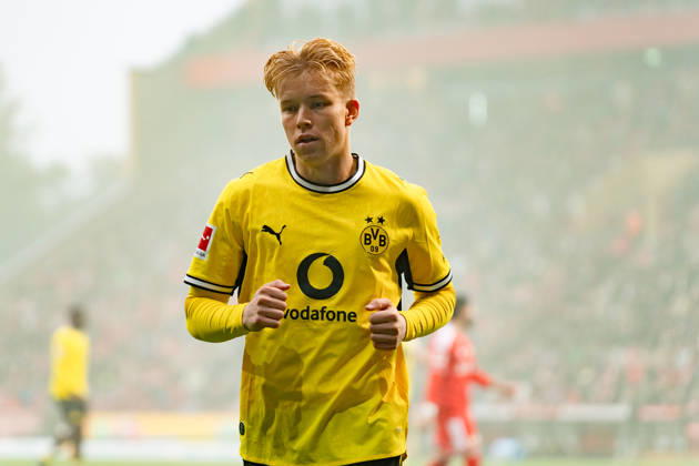 Germany 1 Bundesliga 2026–2027: Union Berlin vs. Borussia Dortmund, Matchday 6, October 17, 2026, Stadion an der Alten Försterei, Berlin; Daniel Svensson, Borussia Dortmund, 24 Copyright: xCelinaxLeiersx