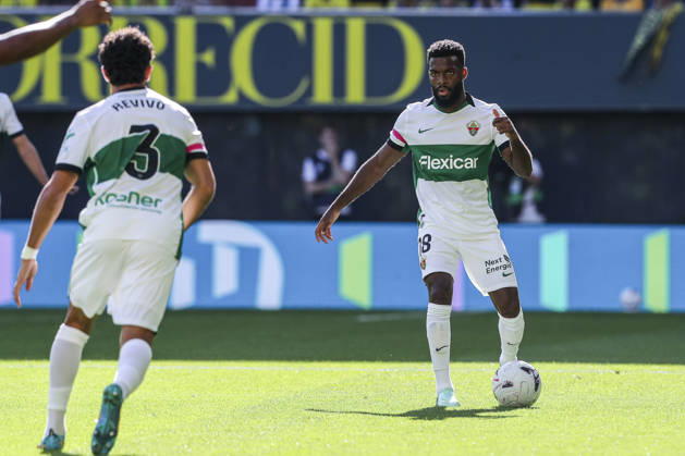 October 17, 2026, Villarreal, Castellon, SPAIN: Thomas Lemar of Elche CF in action during the Spanish league, LaLiga EA Sports, football match played between Villarreal CF and Elche CF at La Ceramica stadium on October 17, 2026, in Villarreal, Spain. Villarreal SPAIN - ZUMAa181 20261017_zaa_a181_182 Copyright: xIvanxTerronx