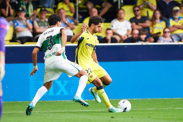 Ayoze Pérez of Villarreal CF during the LaLiga EA Sports match between Villarreal CF and Elche CF at Estadio de la Cerámica on October 17, 2026, in Villarreal, Spain