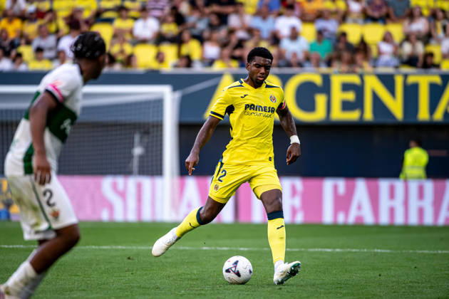 October 17, 2026, Vila-Real, Valencia, Spain: LOGAN EVANS COSTA of Villarreal CF in action during the LaLiga EA Sports, match between Villarreal CF and Elche at Ceramica stadium Vila-Real Spain - ZUMAs385 20261017_zsp_s385_028 Copyright: xLeopoldxSoglox