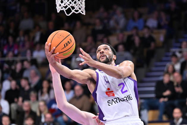 BG Göttingen vs. Nürnberg Falcons, 17-10-2026, Göttingen Basketball, 2nd Bundesliga, ProA, BG Göttingen vs. Nürnberg Falcons, Matchday 5, Sparkassen Arena, Zach Jackson, BG Göttingen, Göttingen, Lower Saxony, Germany