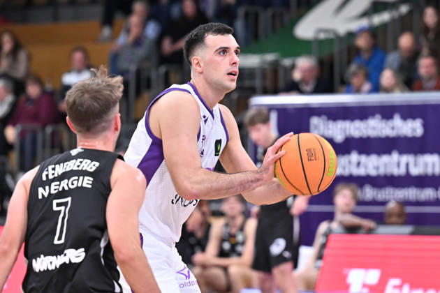 BG Göttingen vs. Nürnberg Falcons, 17-10-2026, Göttingen Basketball, 2nd Bundesliga, ProA, BG Göttingen vs. Nürnberg Falcons, Matchday 5, Sparkassen Arena, Omar Pajic, BG Göttingen, Göttingen, Lower Saxony, Germany