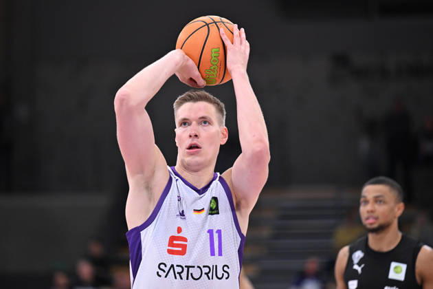 BG Göttingen vs. Nürnberg Falcons, 17-10-2026, Göttingen Basketball, 2. Bundesliga, ProA, BG Göttingen vs. Nürnberg Falcons, Matchday 5, Sparkassen Arena, Robin Lodders, BG Göttingen, Göttingen, Lower Saxony, Germany