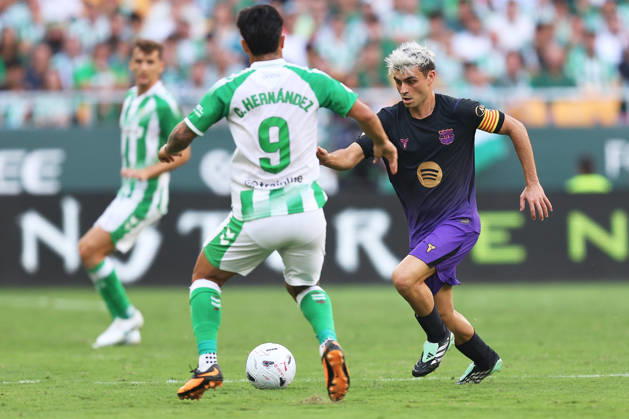 Football, Spain, Real Betis Seville v FC Barcelona