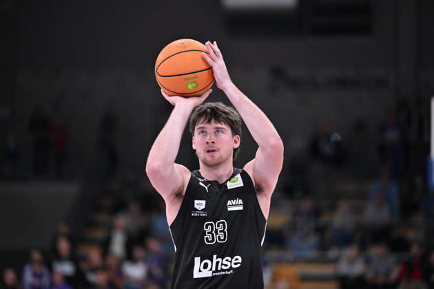 BG Göttingen vs. Nürnberg Falcons, 17-10-2026, Göttingen Basketball, 2nd Bundesliga, ProA, BG Göttingen vs. Nürnberg Falcons, Matchday 5, Sparkassen Arena, Nate Heise, Nürnberg Falcons, Göttingen, Lower Saxony, Germany