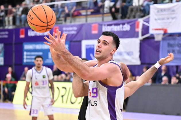 BG Göttingen vs. Nürnberg Falcons, 17-10-2026, Göttingen Basketball, 2nd Bundesliga, ProA, BG Göttingen vs. Nürnberg Falcons, Matchday 5, Sparkassen Arena, Omar Pajic, BG Göttingen, Göttingen, Lower Saxony, Germany
