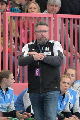 Thomas Zeitz, Sport Union Neckarsulm, Coach: TusSies Metzingen vs. Sport Union Neckarsulm, Handball, Alsco HBF, Matchday 6, 2026–2027 Season, October 17, 2026, TusSies Metzingen vs. Sport Union Neckarsulm, Handball, Alsco HBF, Matchday 6, 2026–2027 Season, October 17, 2026, Tübingen Copyright: xEibner-Pressefotox EP_TBR