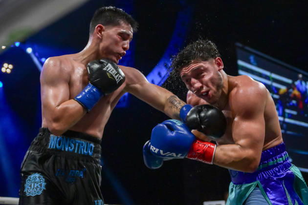 October 17, 2026, Las Vegas, Nevada, USA: JAMIE OSUNA defeats CRISTIAN CANGELOSI via majority Decision at the Chelsea of The Cosmopolitan in Las Vegas. Las Vegas USA - ZUMAo117 20261017_zsp_o117_007 Copyright: xMikaelxOnax