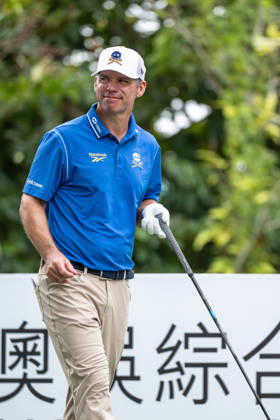 October 18, 2026, Macau, Macao Sar, China: Paul CASEY from England, on the 1st Tee. Macau Open Golf 2026 Final Round. Macau Open Golf 2026 Final Round  - ZUMAr144 20261018_zap_r144_005 Copyright: xJaynexRussellx
