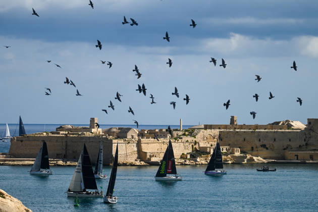 Segeln, Rolex Middle Sea Race in Valletta, Malta