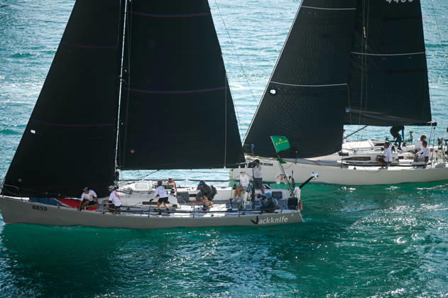 (261018) -- VALLETTA, Oct. 18, 2026 -- Yachts are seen sailing from the Grand Harbour of Malta, port of Valletta, during the 47th Rolex Middle Sea Race in Valletta, Malta, on Oct. 17, 2026. (Photo by Xinhua) (SP)MALTA-VALLETTA-SAILING-ROLEX MIDDLE SEA RACE JonathanxBorg 