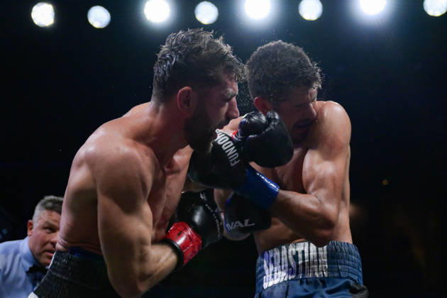 October 18, 2026, Las Vegas, Nevada, USA: SEBASTIAN FUNDORA defeats ERMAL HADRIBEAJ via KO in round 12 at the Chelsea of The Cosmopolitan in Las Vegas. Las Vegas USA - ZUMAo117 20261018_zsp_o117_006 Copyright: xMikaelxOnax