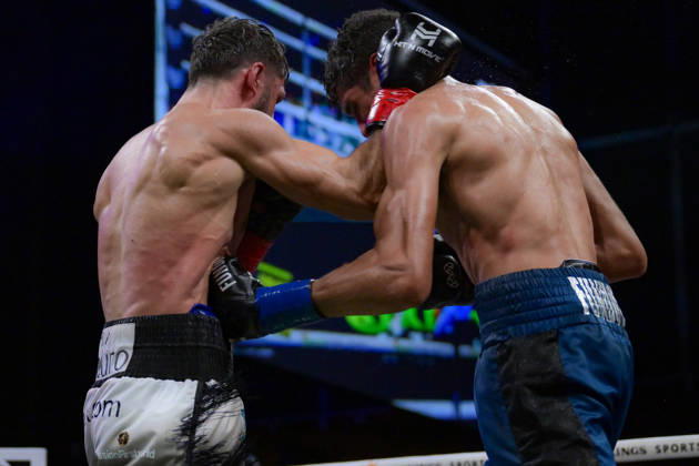 October 18, 2026, Las Vegas, Nevada, USA: SEBASTIAN FUNDORA defeats ERMAL HADRIBEAJ via KO in round 12 at the Chelsea of The Cosmopolitan in Las Vegas. Las Vegas USA - ZUMAo117 20261018_zsp_o117_008 Copyright: xMikaelxOnax