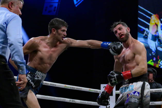 October 18, 2026, Las Vegas, Nevada, USA: SEBASTIAN FUNDORA defeats ERMAL HADRIBEAJ via KO in round 12 at the Chelsea of The Cosmopolitan in Las Vegas. Las Vegas USA - ZUMAo117 20261018_zsp_o117_016 Copyright: xMikaelxOnax