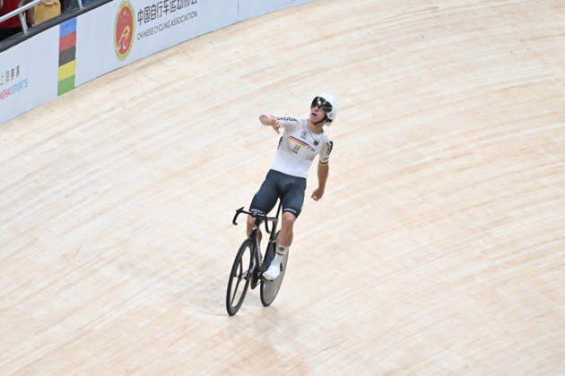 Cycling, Track Cycling World Championships in Shanghai, Tim Torn Teutenberg wins gold in the elimination race