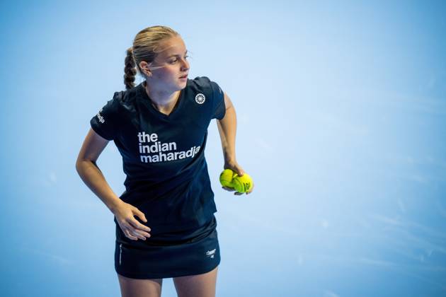 Picture shows a ball kid in action during the European Open ATP, Tennis Herren tennis tournament in Brussels, on Sunday 18 October. This year s edition of the tournament is taking place from 17 to 25 October JASPERxJACOBS  x190192837x