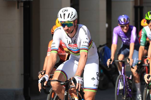 Veneto Classic - UCI Cycling race Pierre Teyssot MAXPPP ; Veneto Classic - UCI Cycling race . Cittadella, Italy on October 18, 2026. World Champion, Brandon McNulty of United States and UAE Team Emirates - XRG Pierre Teyssot Maxppp Cittadella Veneto Italy  Copyright: xMAXPPPxPierrexTeyssotx TEY28935 TEY28935