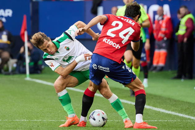 Football, Spain, CA Osasuna v Racing Santander