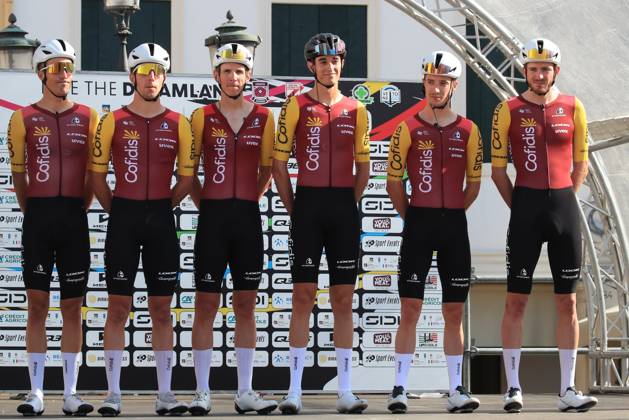 Veneto Classic - UCI Cycling race Pierre Teyssot MAXPPP ; Veneto Classic - UCI Cycling race . Cittadella, Italy on October 18, 2026. Team COFIDIS (FRA) with IZQUIERDO Clement FRA, TEUNS Dylan BEL, ZAMPERINI Edoardo ITA, MONIQUET Sylvain BEL, SAMITIER SAMITIER Sergio ESP, LAJARIN ROJAS Luis Alberto ESP Pierre Teyssot Maxppp Cittadella Veneto Italy Copyright: xMAXPPPxPierrexTeyssotx TEY28550 TEY28550