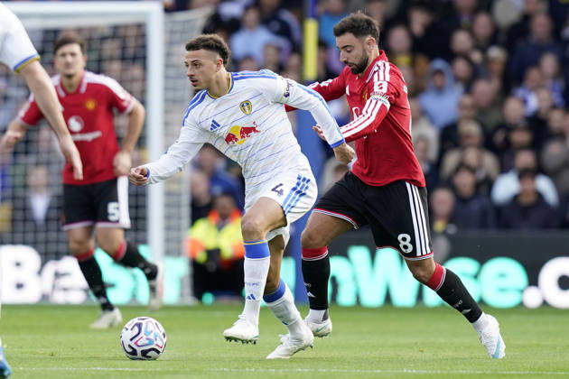 Football, England, Leeds United v Manchester United