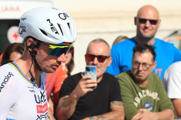 Veneto Classic - UCI Cycling race Pierre Teyssot MAXPPP ; Veneto Classic - UCI Cycling race . Cittadella, Italy on October 18, 2026. World Champion Brandon Mcnulty (USA) UAE TEAM EMIRATES XRG Pierre Teyssot Maxppp Cittadella Veneto Italy Copyright: xMAXPPPxPierrexTeyssotx TEY28738 TEY28738
