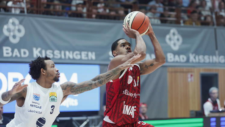 Basketball, BBL Cup, Würzburg Baskets v Syntainics MBC