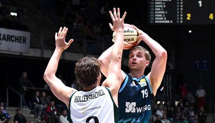 Basketball, BBL Cup, Frankfurt Skyliners v Gladiators Trier