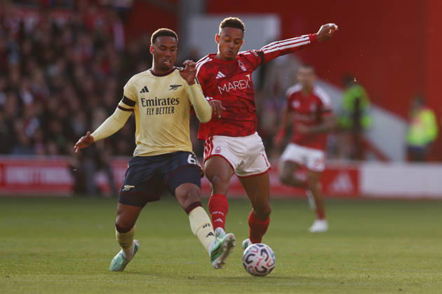 Football, England, Nottingham Forest v Arsenal FC