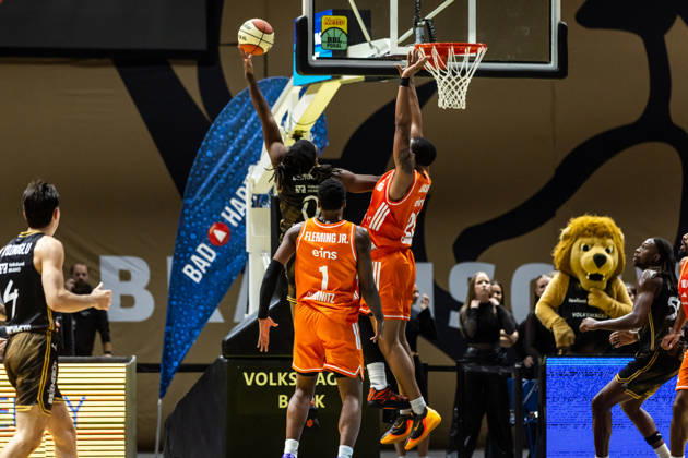October 18, 2026, GER, BBL easyCredit Basketball Bundesliga Cup, Round of 16, Braunschweig, Basketball Löwen Braunschweig vs. Niners Chemnitz Zaba Bangala, Basketball Löwen Braunschweig, 0, n25 Braunschweig Volkswagen Arena, Lower Saxony, Germany