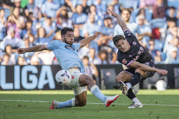 ESP LaLiga EA Sports Celta Deportivo Alavés Lucas Boye of Alavés during Matchday 9 between RC Celta and Deportivo Alavés on October 18, 2026, at Abanca Balaidos Stadium, Vigo, Spain Copyright: xLuisxLorenzox xAgenciaxLOFx
