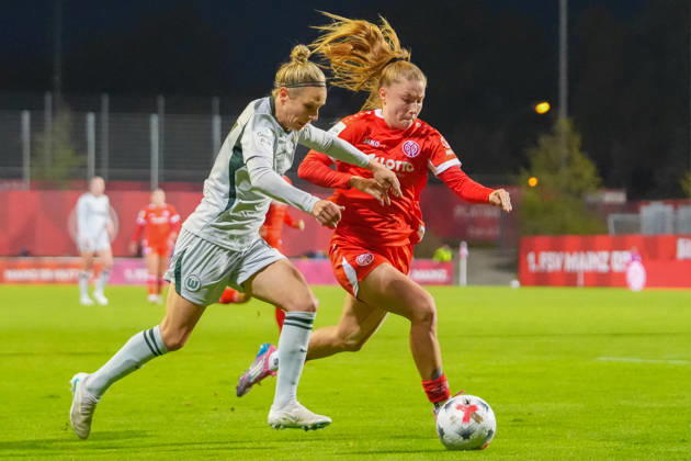 Football, Women’s, 1st Bundesliga, 1. FSV Mainz 05 v VfL Wolfsburg