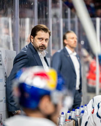 October 18, 2026 Ice Hockey Season 2026–2027 Penny DEL Nuremberg Ice Tigers Icetigers Red Bull Munich ThHa xthxhax Oliver David Trainer, Coach, Head Coach, Red Bull Munich, RBM