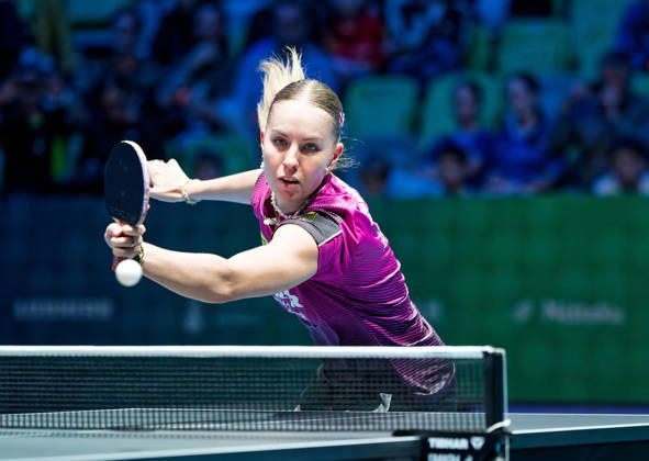 Table tennis, European Championships in Ljubljana, Annett Kaufmann wins silver