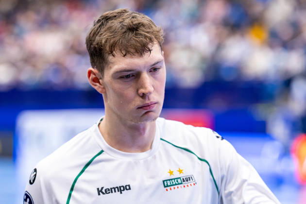 Julian Buchele, Frisch Auf Göppingen, 01 GER, TBV Lemgo Lippe vs. Frisch Auf Göppingen, Handball, 1st Bundesliga, Matchday 9, 2026–2027 Season, October 18, 2026 GER, TBV Lemgo Lippe vs. Frisch Auf Goeppingen, Handball, 1st Bundesliga, Matchday 9, 2026–2027 season, October 18, 2026 Lemgo Copyright: xEibner-Pressefoto JanxRollingerx EP_JSK