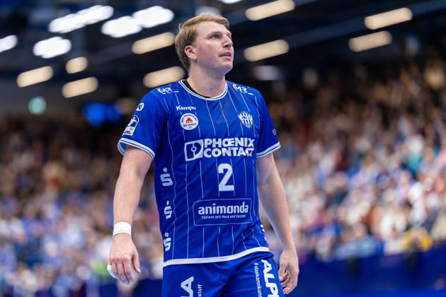 Lukas Hutecek, TBV Lemgo Lippe, October 2, 2026, TBV Lemgo Lippe vs. Frisch Auf Göppingen, Handball, 1st Bundesliga, Matchday 9, 2026–2027 Season, October 18, 2026, Germany, TBV Lemgo Lippe vs. Frisch Auf Göppingen, Handball, 1st Bundesliga, Matchday 9, 2026–2027 season, October 18, 2026, Lemgo Copyright: xEibner-Pressefoto JanxRollingerx EP_JSK